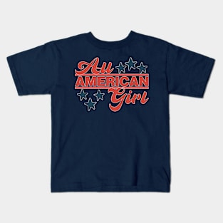 All American Girl Kids T-Shirt